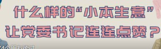 什么样的“小本生意”让党委书记连连点赞？